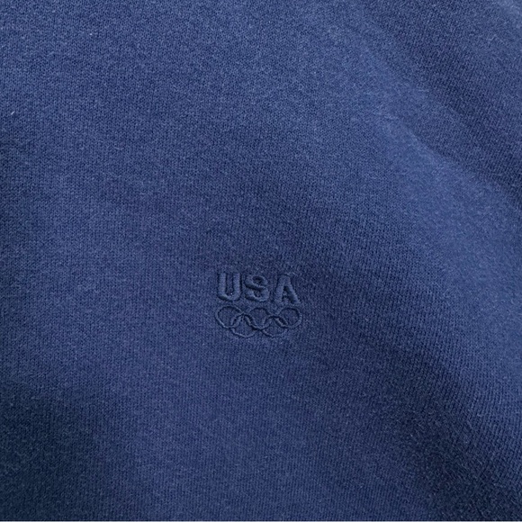 Vintage Olympics Team USA Navy Blue Crewneck Adult Large - Picture 2 of 8